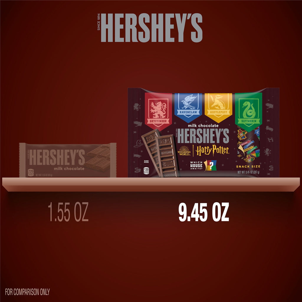 Hershey's Milk Chocolate Harry Potter™ Snack Size Halloween Candy, Bag 9.45 oz