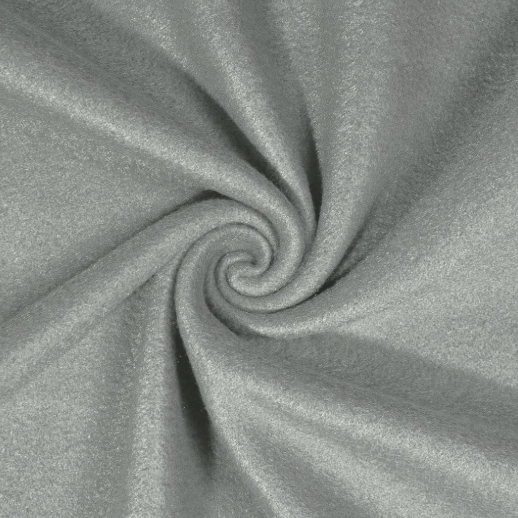 Mainstays 1.5 Yards 100% Polyester Lux Anti-pill Fleece Solids, White, 60" Wide for Crafts
