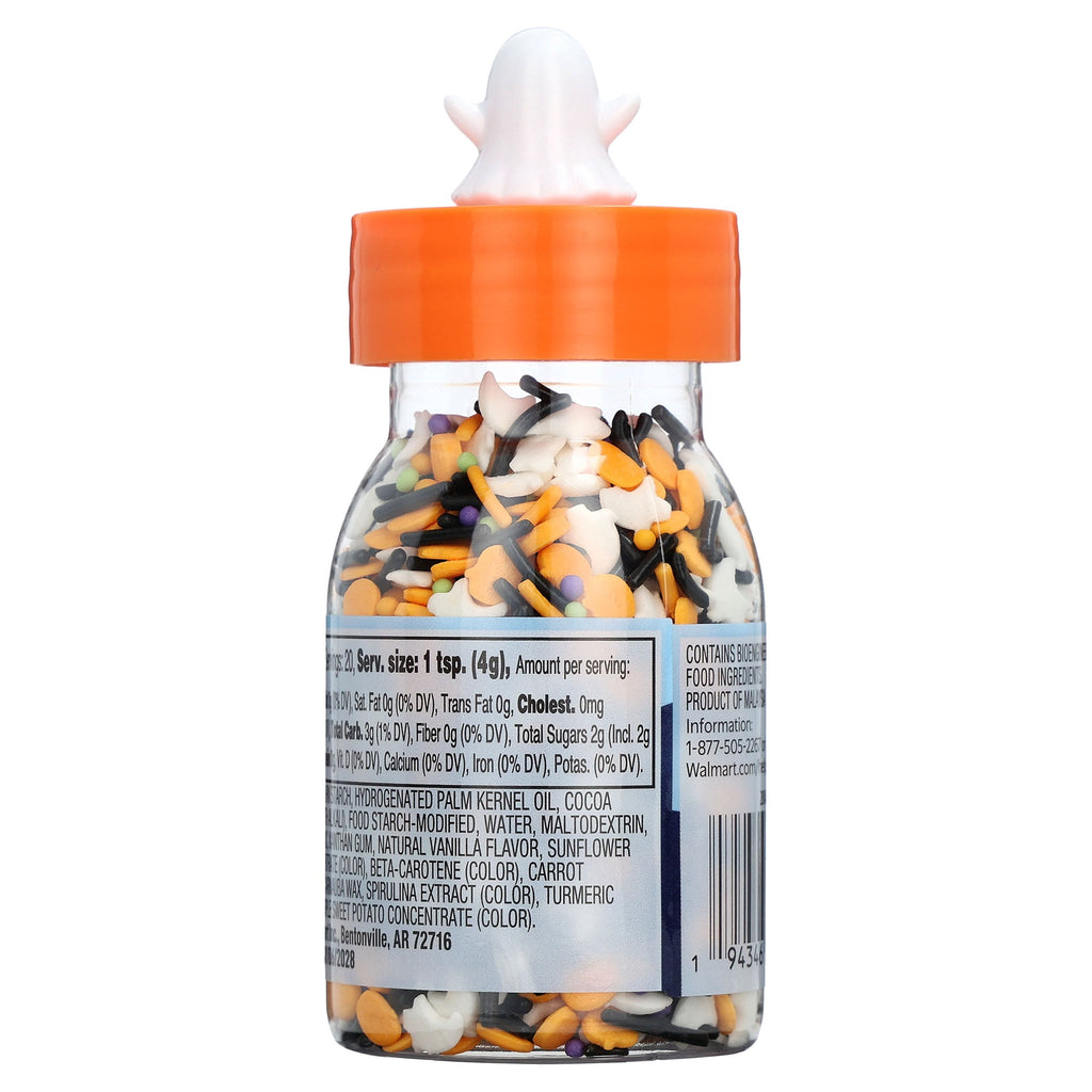 Great Value Ghost Decorating Sprinkle Mix, 2.82 oz