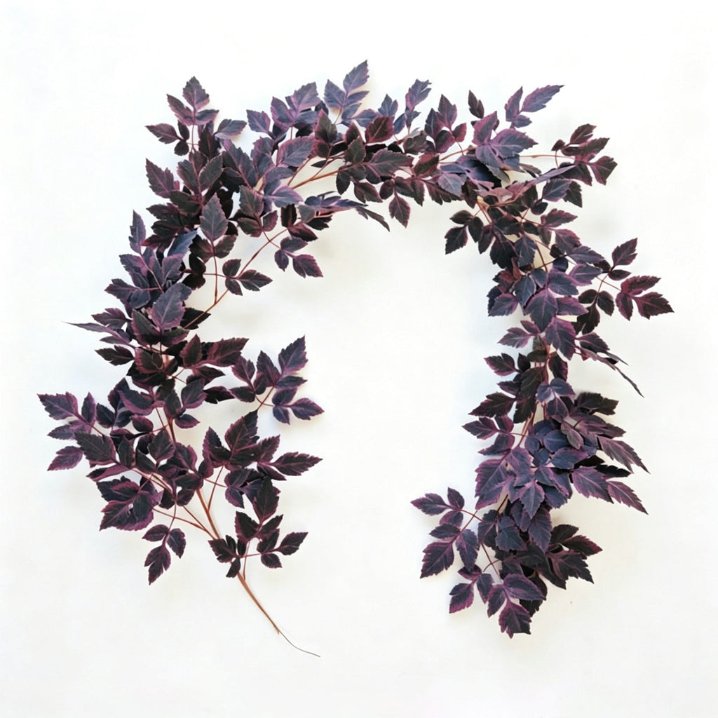 AZXY 5 Pack 37"Artificial Purple Wisteria Hanging Vines Halloween Decorations Indoor Outdoor,Halloween Party Decor,Yard Wall Porch Hanging Greenery Garland Halloween Decor Supplies for Holiday Layout