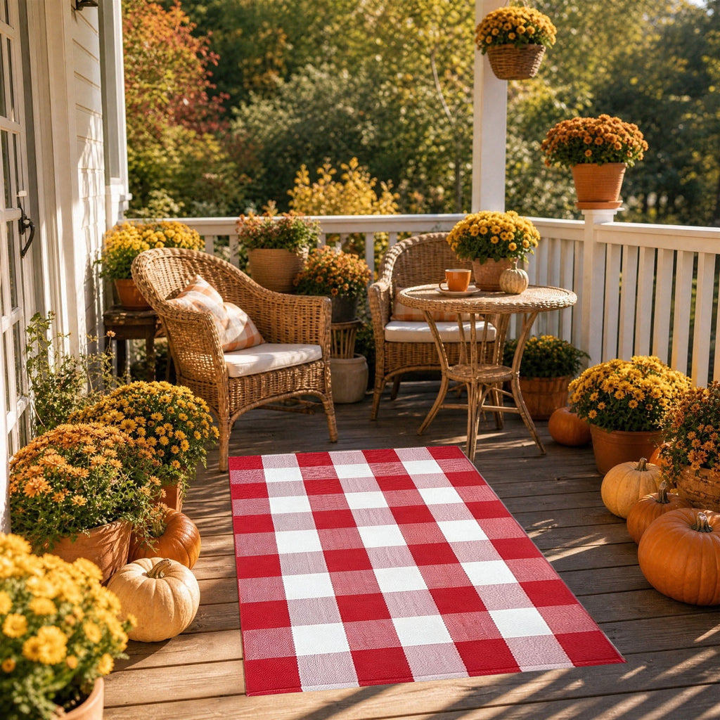 Dpityserensio Halloween Doormat Black Bat and Moon with Striped Border Non-Slip Washable Indoor Outdoor Rug, Vintage Fall Decor