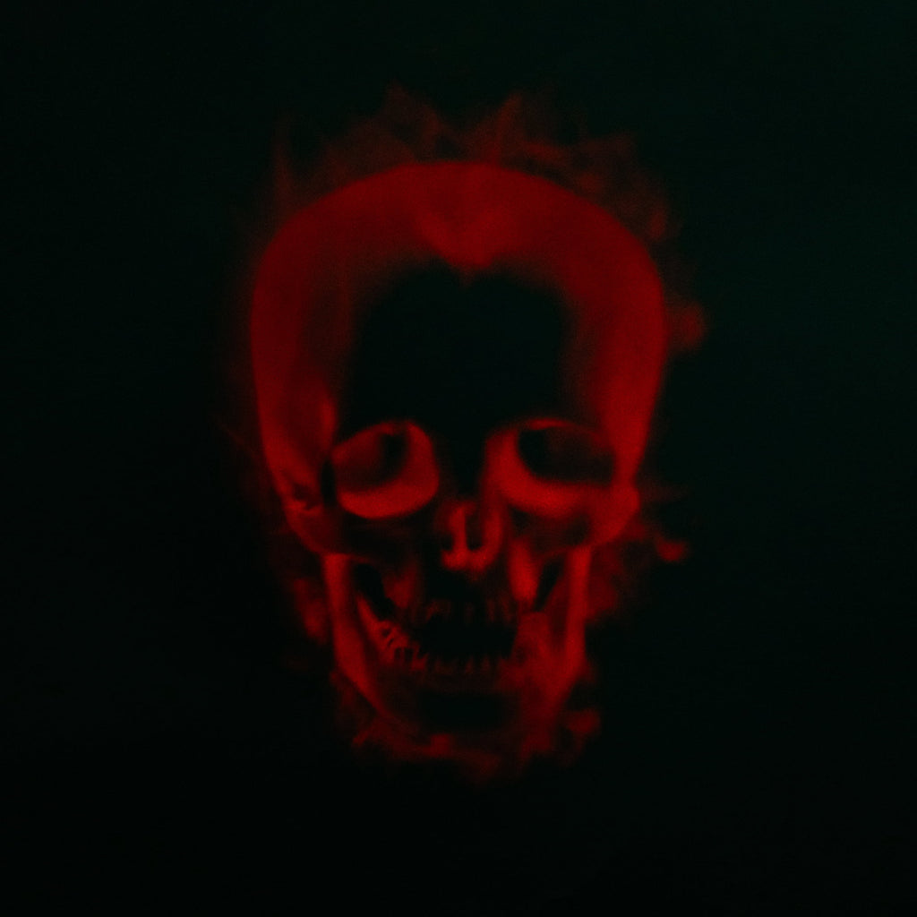 Northlight Halloween Skull Outdoor Light Show Projector - 8"