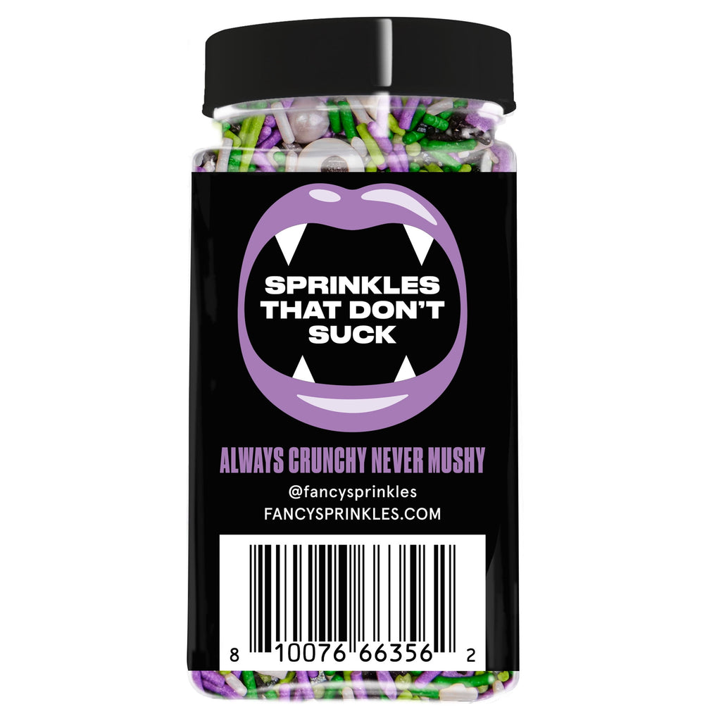 Fancy Sprinkles Graveyard Shift Dessert Sprinkles, 3.9 oz