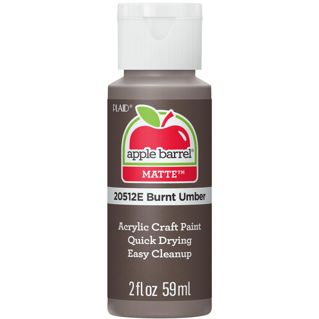 Apple Barrel Acrylic Craft Paint, Matte Finish, White, 2 fl oz