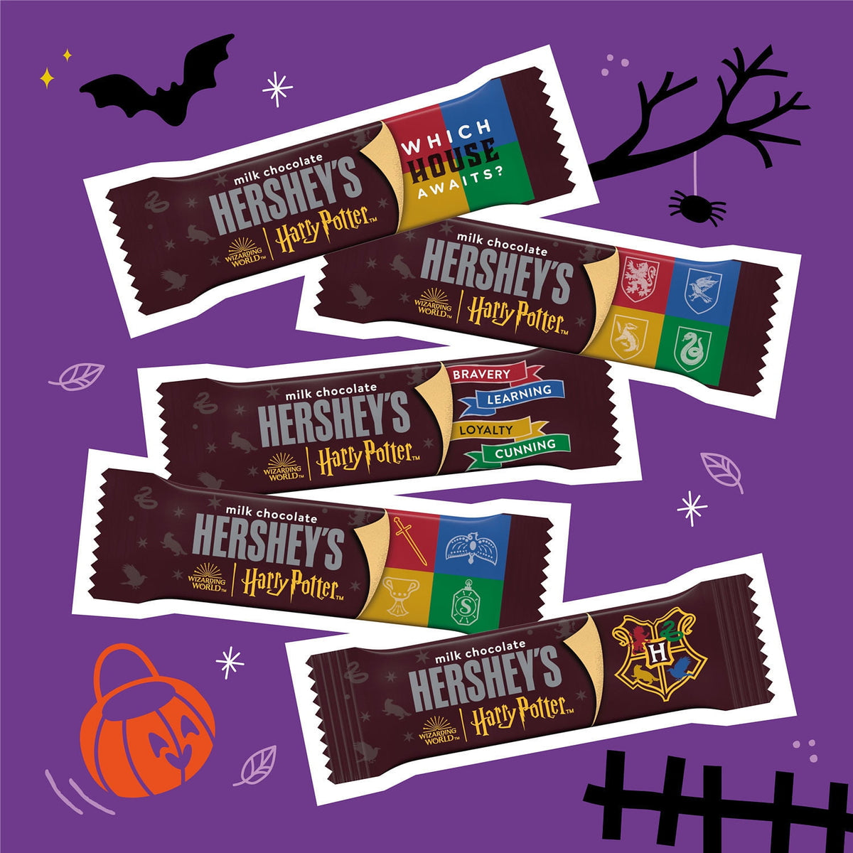 Hershey's Milk Chocolate Harry Potter™ Snack Size Halloween Candy, Bag 9.45 oz