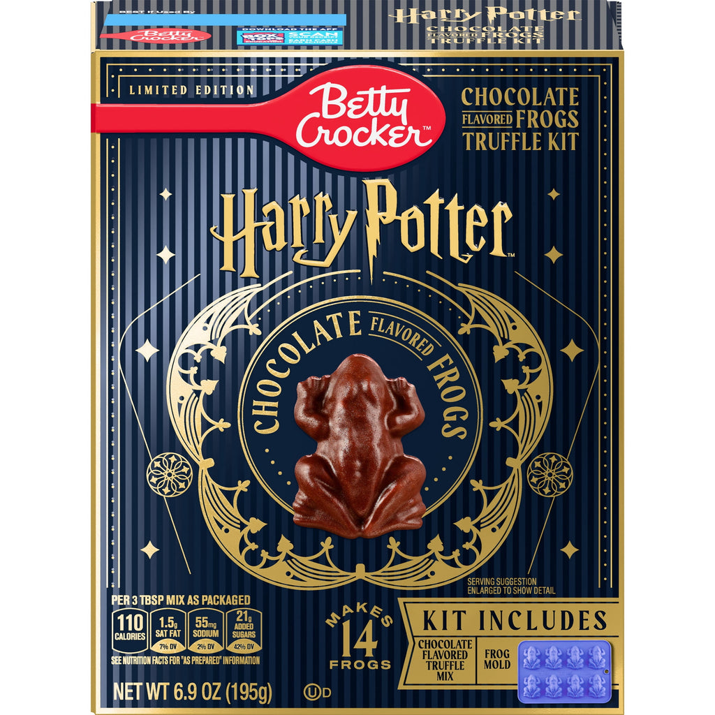 Betty Crocker Harry Potter Chocolate Flavored Frogs Truffle Kit, 14 Count, 6.9 oz