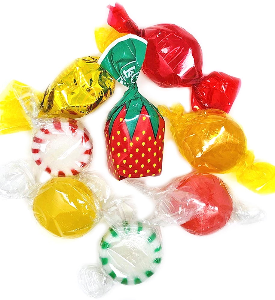 SweetGourmet Hostess Deluxe Hard Candy Mix, Wrapped, Bulk, 2 Pounds