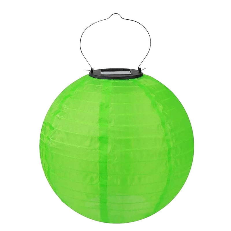 12 Inch Waterproof Solar Powered Lanterns Chinese Lantern LED Lamp Outdoor Decoration Balls Light Solar Lantern Party Decoration