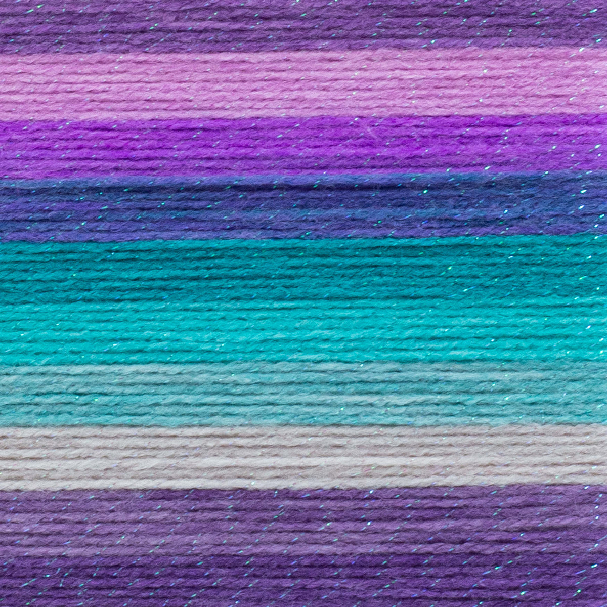 Lion Brand Yarn Mandala Sparkle Draco Light Acrylic Self-Striping Multi-color Yarn
