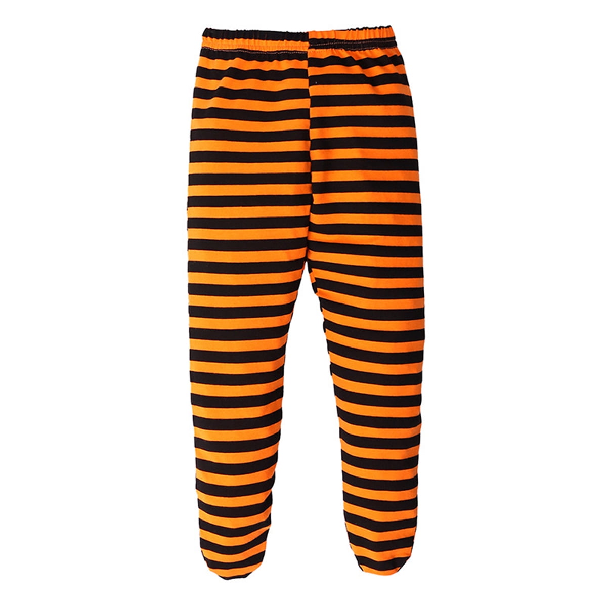 QEFJNO Unisex Toddler Baby Halloween Pumpkin Costume, Newborn Infant Long Sleeve Hooded Jumpsuit with Pants 2pcs Outfits