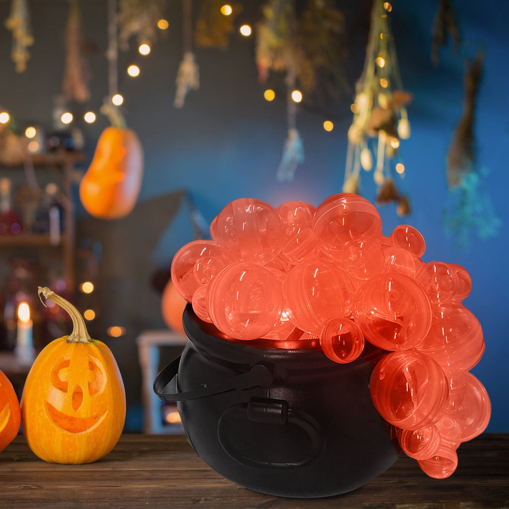 Muecwrye Halloween Decorations Outdoor, Halloween Clearance! Halloween Witches Cauldron on Tripod with Lights, DIY Bubbling Cauldron Set Decor for Home Porch Outside, Halloween Party Supplies