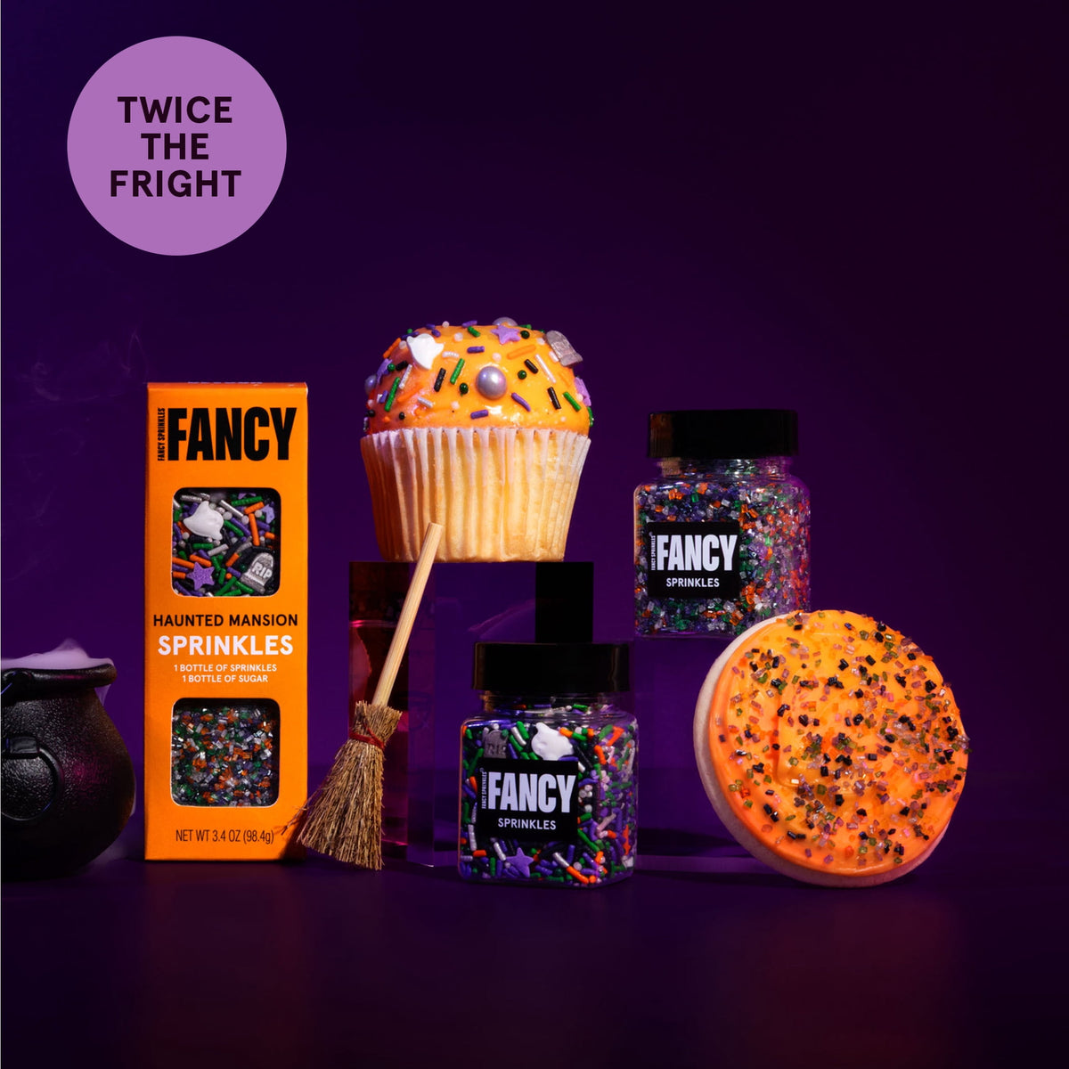 Fancy Sprinkles Haunted Mansion Dessert Sprinkles Set, 2.0 oz, 2 Pack