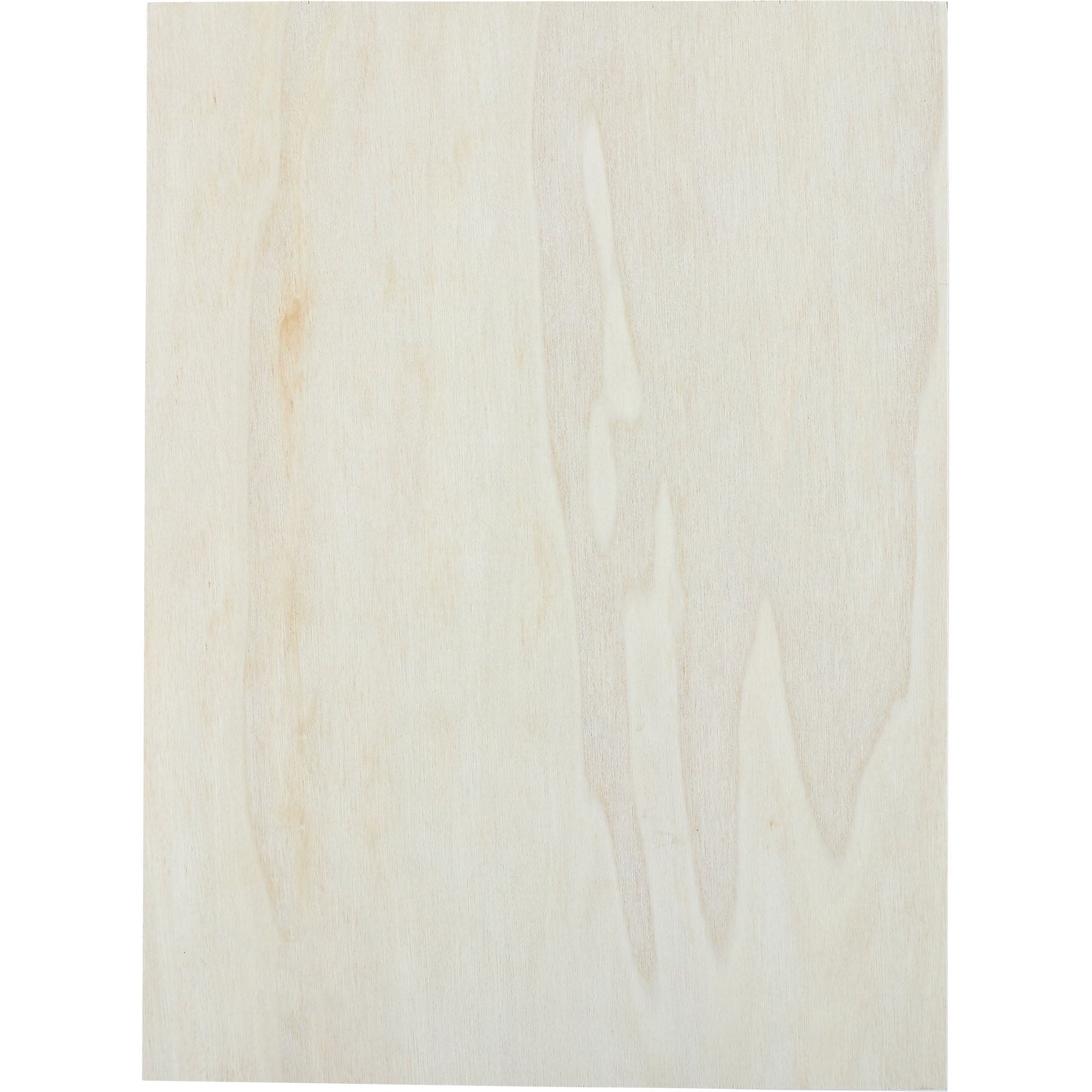 Plaid 96295E Unpainted Wood Surface, Large Rectangle Plaque, 1 Piece, 12" x 9"