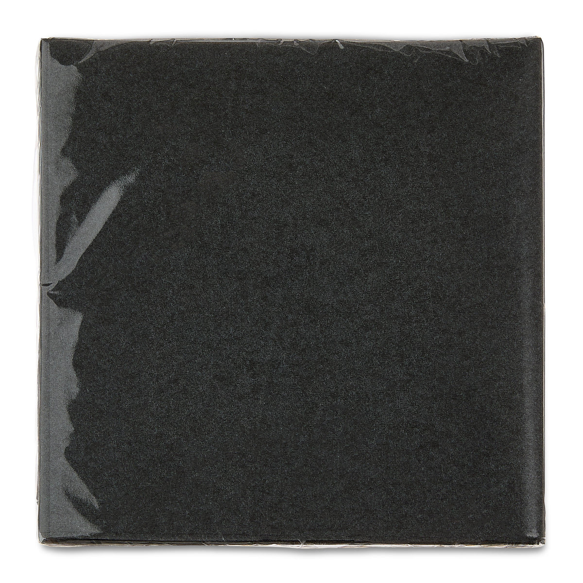 Way To Celebrate Disposable Paper Party Napkins, Black, 6.5 in x 6.5 in, 24 Count