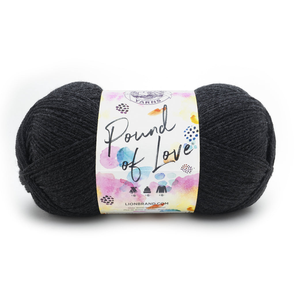 Lion Brand Yarn Pound of Love Pastel Green 4 Medium Worsted Yarn Green 16 oz 1020 yards