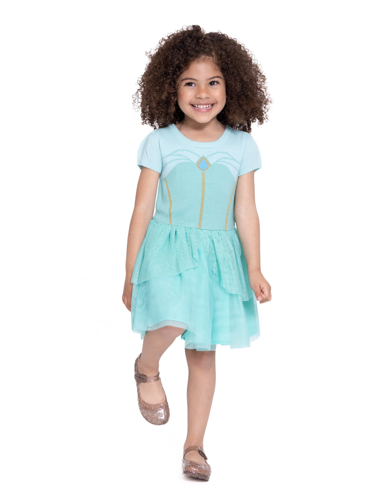 Toddler Girl Elf Velour Cosplay Dress, Sizes 12M-5T