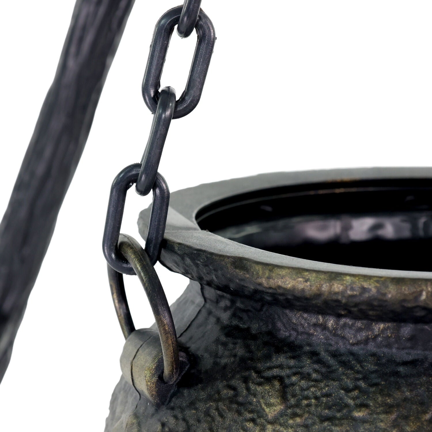 Haunted Hill Farm 4.7 ft Touch-Activated Animated Witch Cauldron Halloween Accessory, HHCAULDRON-1FLSA