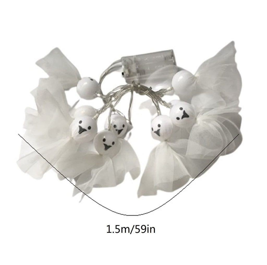 Vikakiooze Halloween Dress Up Ghosts Props Lights Pumpkin Lanterns Ghost Festival Decoratio๐๐