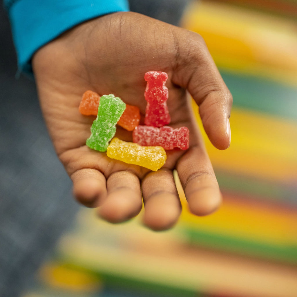 SOUR PATCH KIDS and SWEDISH FISH Mini Soft & Chewy Halloween Candy Variety Pack, 80 Bags