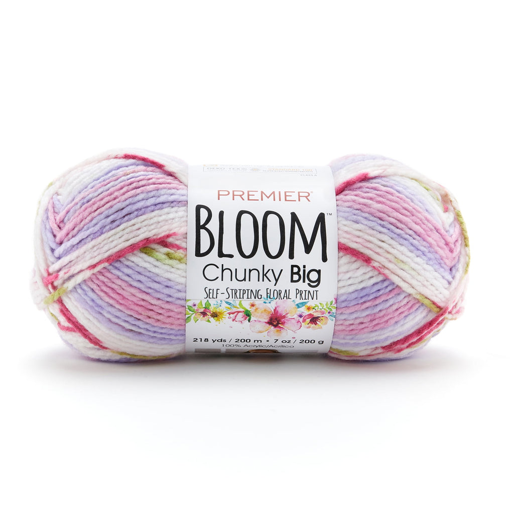 Premier Yarns - Bloom Chunky Big Yarn - Snapdragon - 7oz 218yds - 5 Bulky Weight - Acrylic