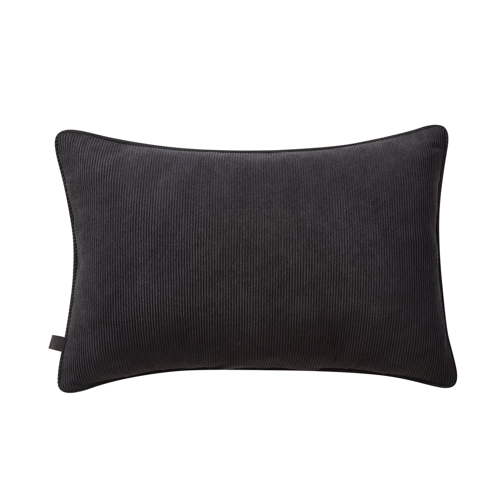 My Texas House Halloween Hanging Spiders Oblong Decorative Pillow, Black and Ivory, 14" x 20"