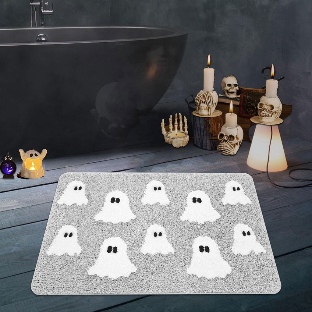 Halloween Decorations Deal 2025!Kyusrd Doormat Outdoor Spooky Doormat Welcome Mat Kitchen Doormat Outdoor Indoor Non- Doormat