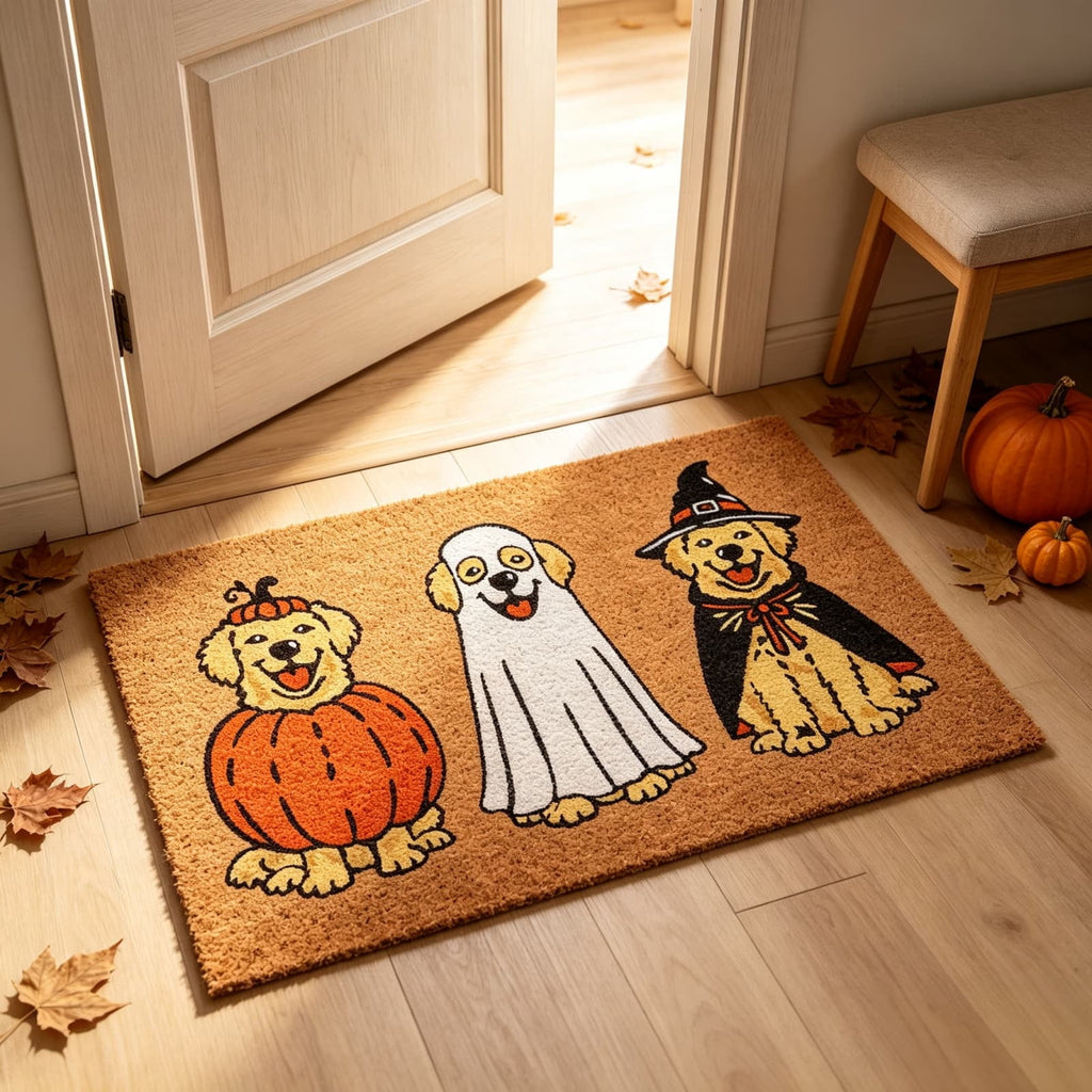 Boho Tassel Doormat 16x24 Inch, Soft Woven Laundry Kitchen Floor Rug for Farmhouse Decor, 1 PC