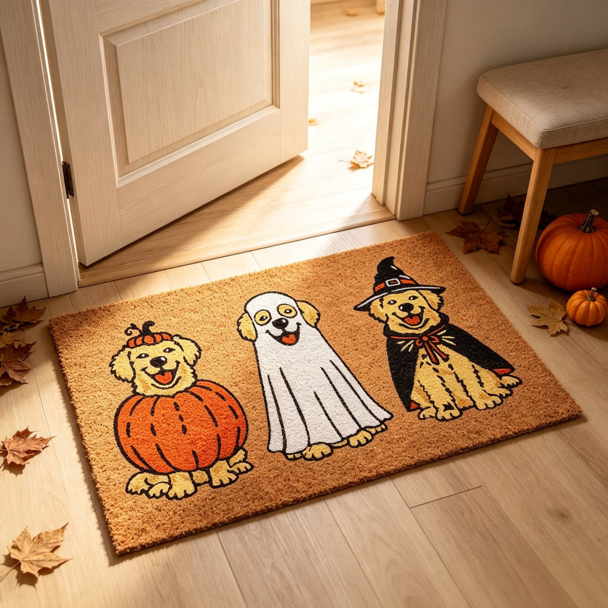 Duck Doormat Outdoor 24'', Rustic Front Door Mat for Entryway, 1 PC