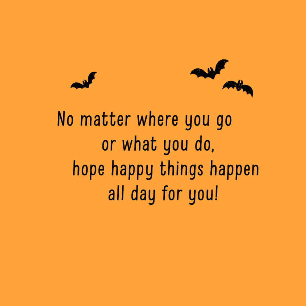 Hallmark Halloween Card for Kids (Hope It's Happy), 1 Count