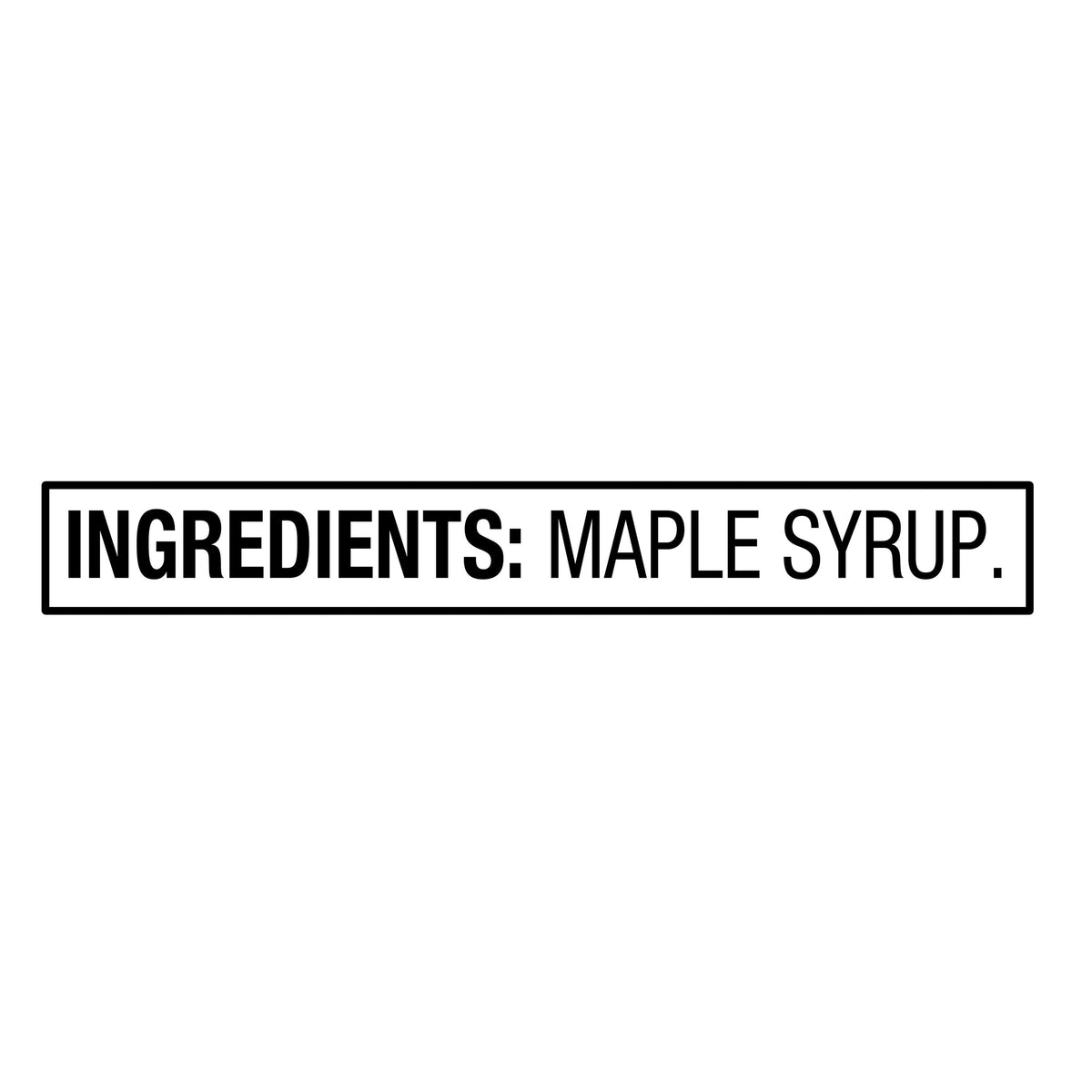 Great Value Pure Maple Syrup 6.77 fl oz