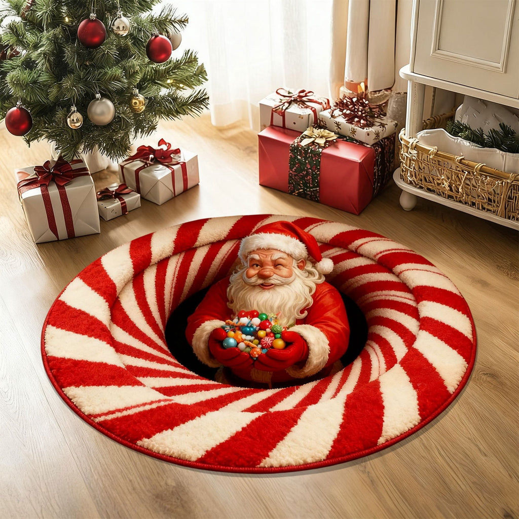 Tupukom Gifts Under 5 Dollars Christmas Doormat With Non Slip Indoor Christmas Welcome Mat with Absorbent & Dirt-Trapping, Outdoor Christmas Tree Door Mat Front Porch Decor 16" x 24" Inch