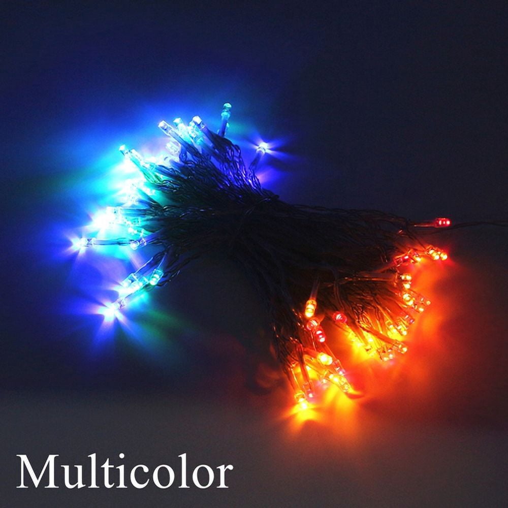 Multi-Color 40 LEDs Twinkle Lights Wedding Christmas String Fairy Lighting 15FT by Perfect Holiday