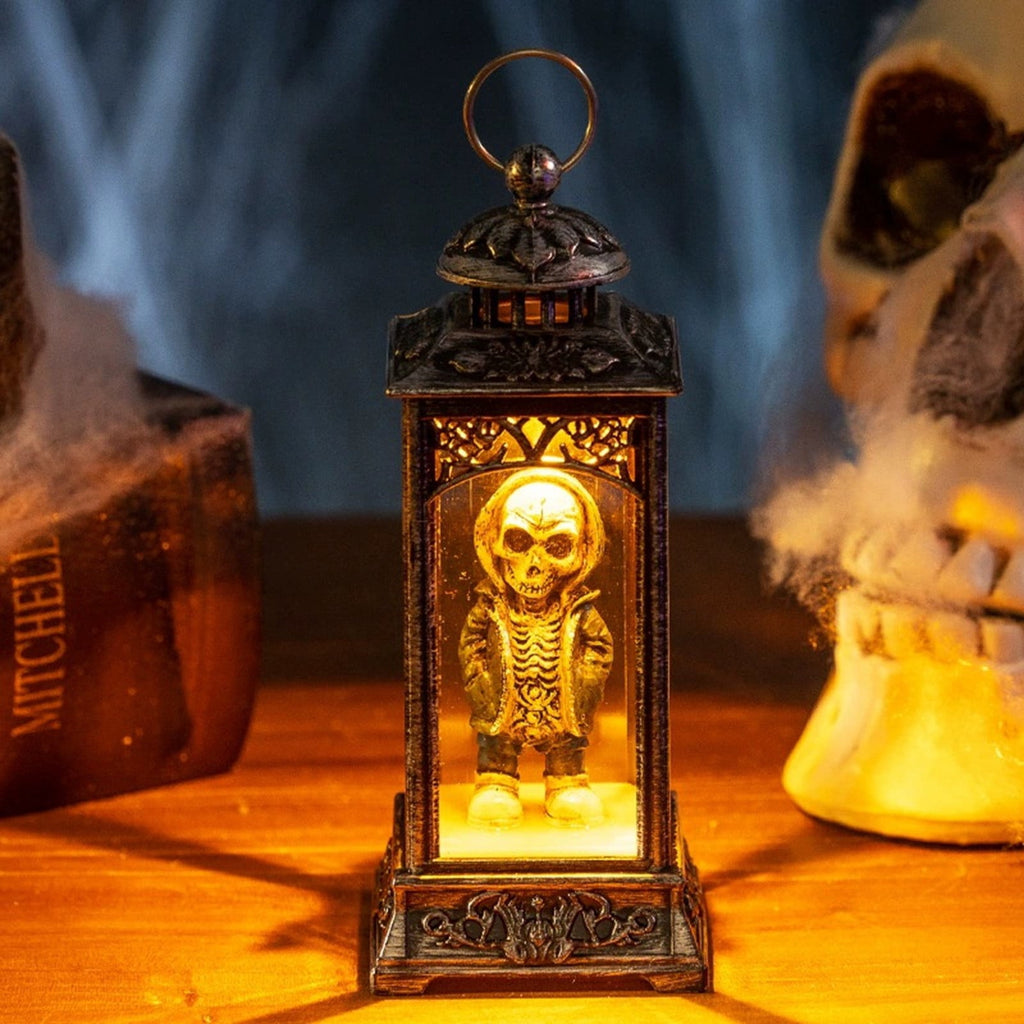 Halloween LED Skeleton Battery Operated Flameless Candle Light For Party Bar & Room Decorations