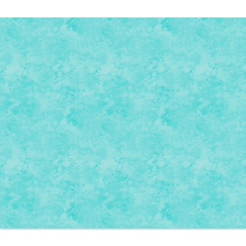 Fat Quarter 100% Cotton Textured, Aqua, 18"x 21" for Quilting & Sewing, 1 Each