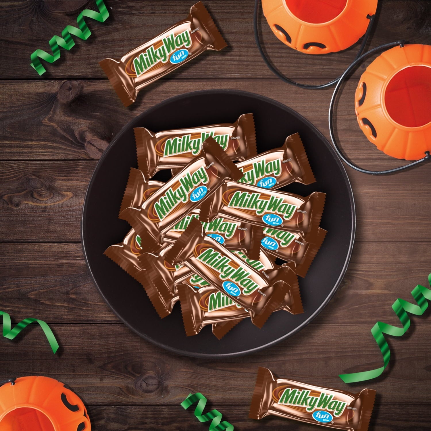 Milky Way Fun Size Halloween Chocolate Candy Bars - 10.65oz Bag