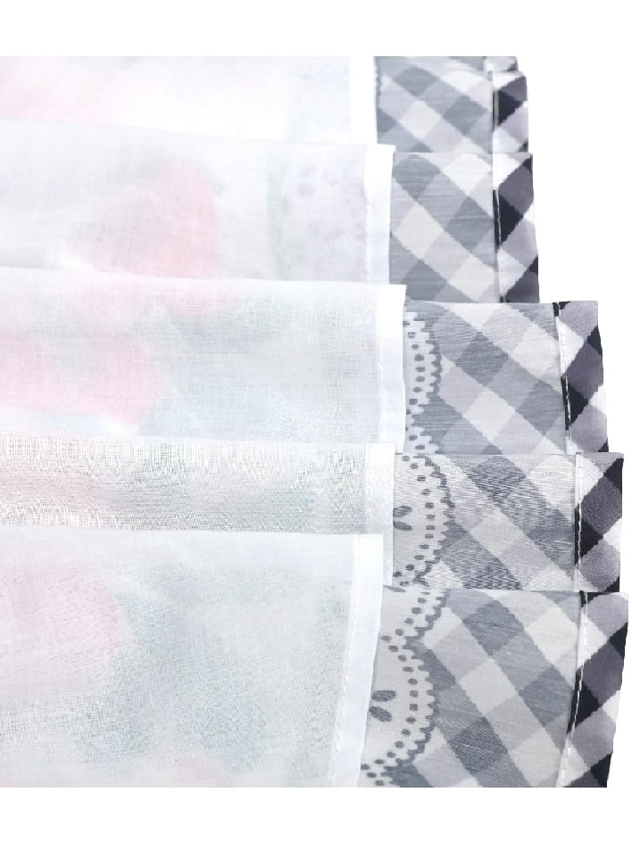 Sunny Fashion Girls Dress Sleeveless Rose Floral Butterfly Garden Party Sundress Cotton Blue 9-10 Years