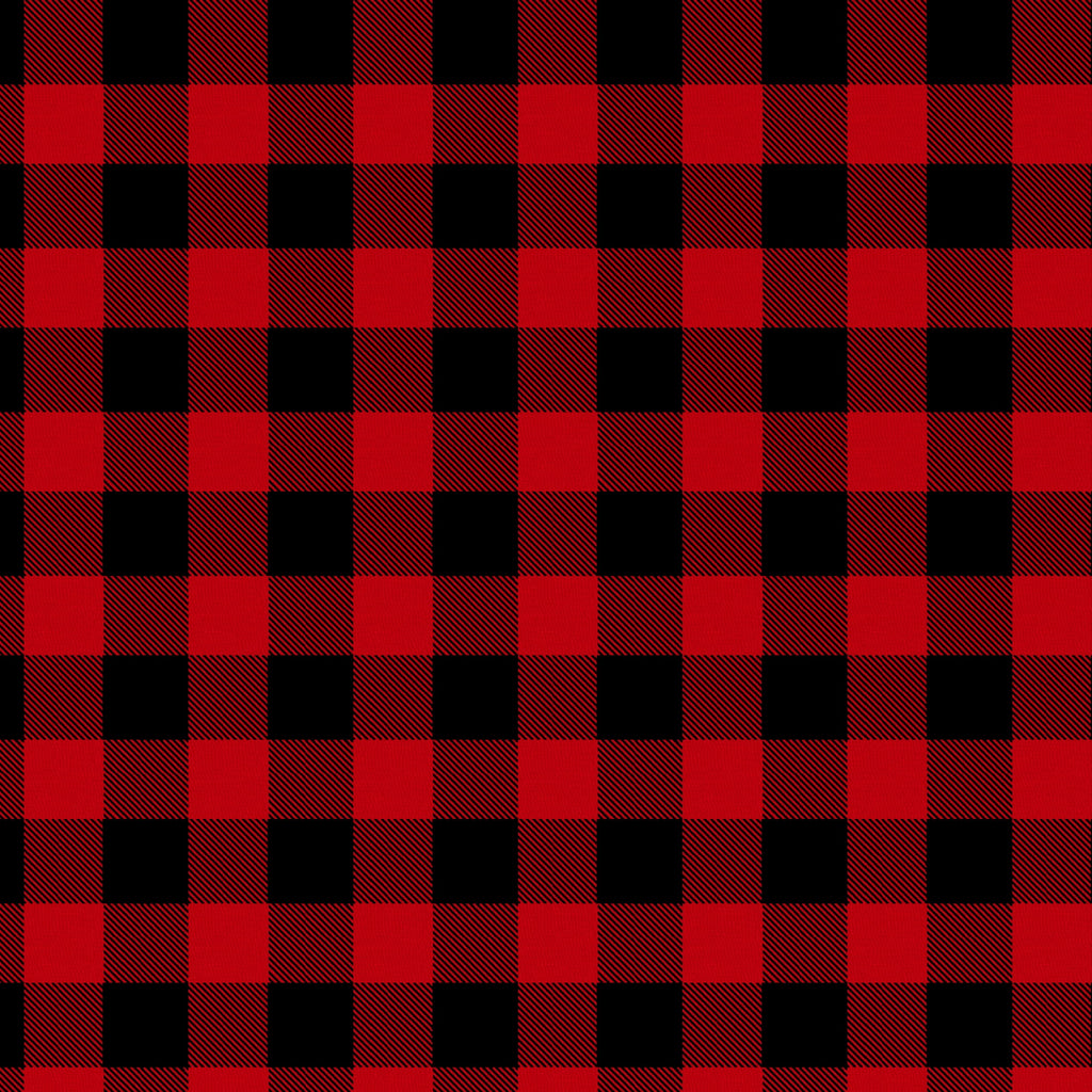 Create It 18"x21" Cotton Flannel Plaid Precut Sewing & Craft Fabric Bundle, Red 5 Piece