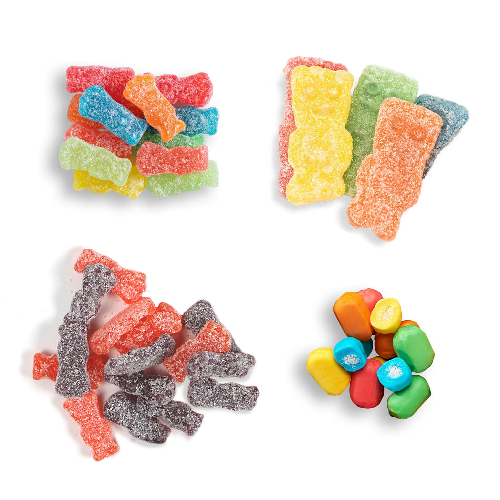 SOUR PATCH KIDS Soft & Chewy Halloween Candy Variety Pack, Bulk Candy, 250 Trick or Treat Bags