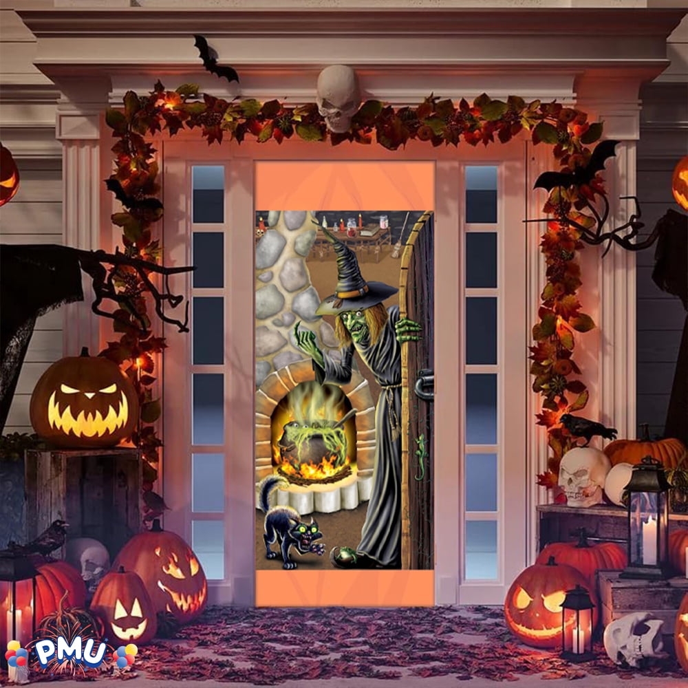 PMU Halloween Microwave Door Decoration 12in x 24in (1/pkg) Pkg/1