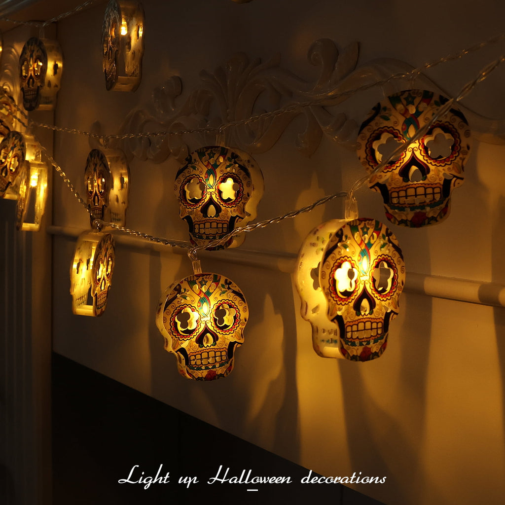 Ayieyill Bats Halloween Lights, 9.8FT 30 LED Halloween String Lights for Indoor Outdoor Halloween Decorations and Halloween Decor