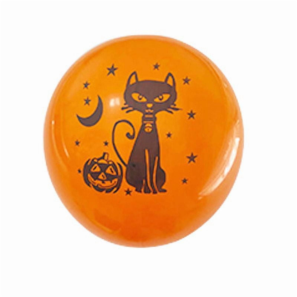 10pcs Halloween Latex Balloon 12" Orange Spooky Decoration Balloon Halloween Party Balloon
