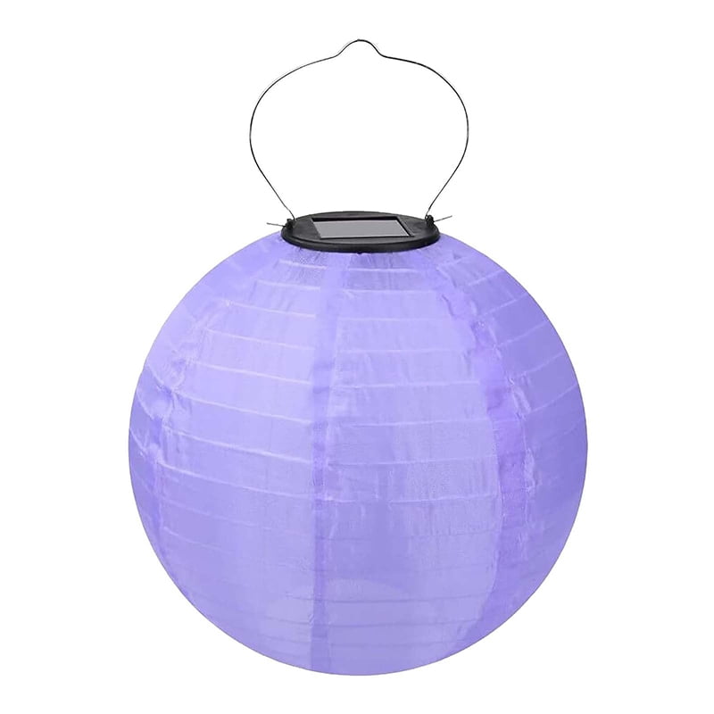 12 Inch Waterproof Solar Powered Lanterns Chinese Lantern LED Lamp Outdoor Decoration Balls Light Solar Lantern Party Decoration