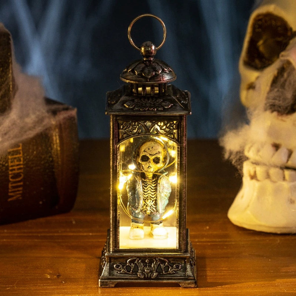 Halloween LED Skeleton Battery Operated Flameless Candle Light For Party Bar & Room Decorations