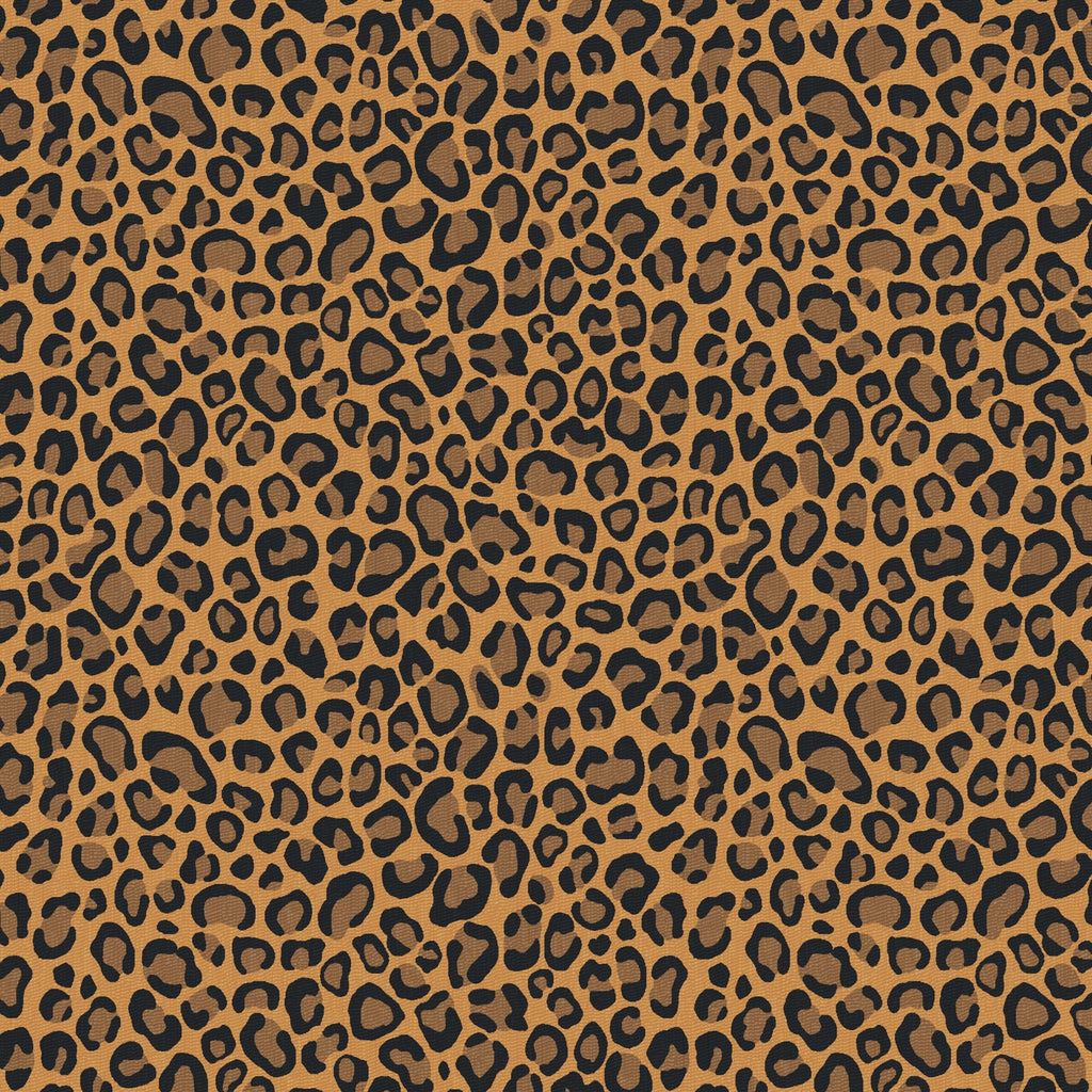 Fat Quarter 100% Cotton Cheetah, Brown, 18"x 21" for Quilting & Sewing, 1 Each