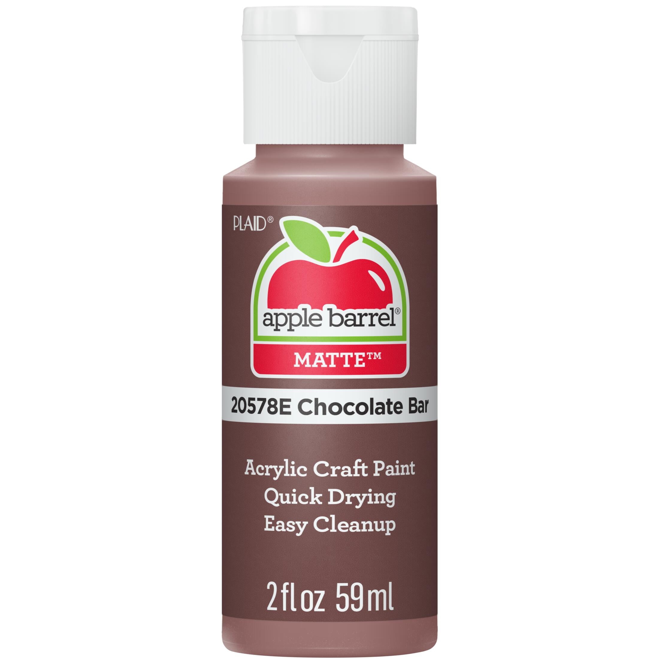 Apple Barrel Acrylic Craft Paint, Matte Finish, Pumpkin Orange, 2 fl oz