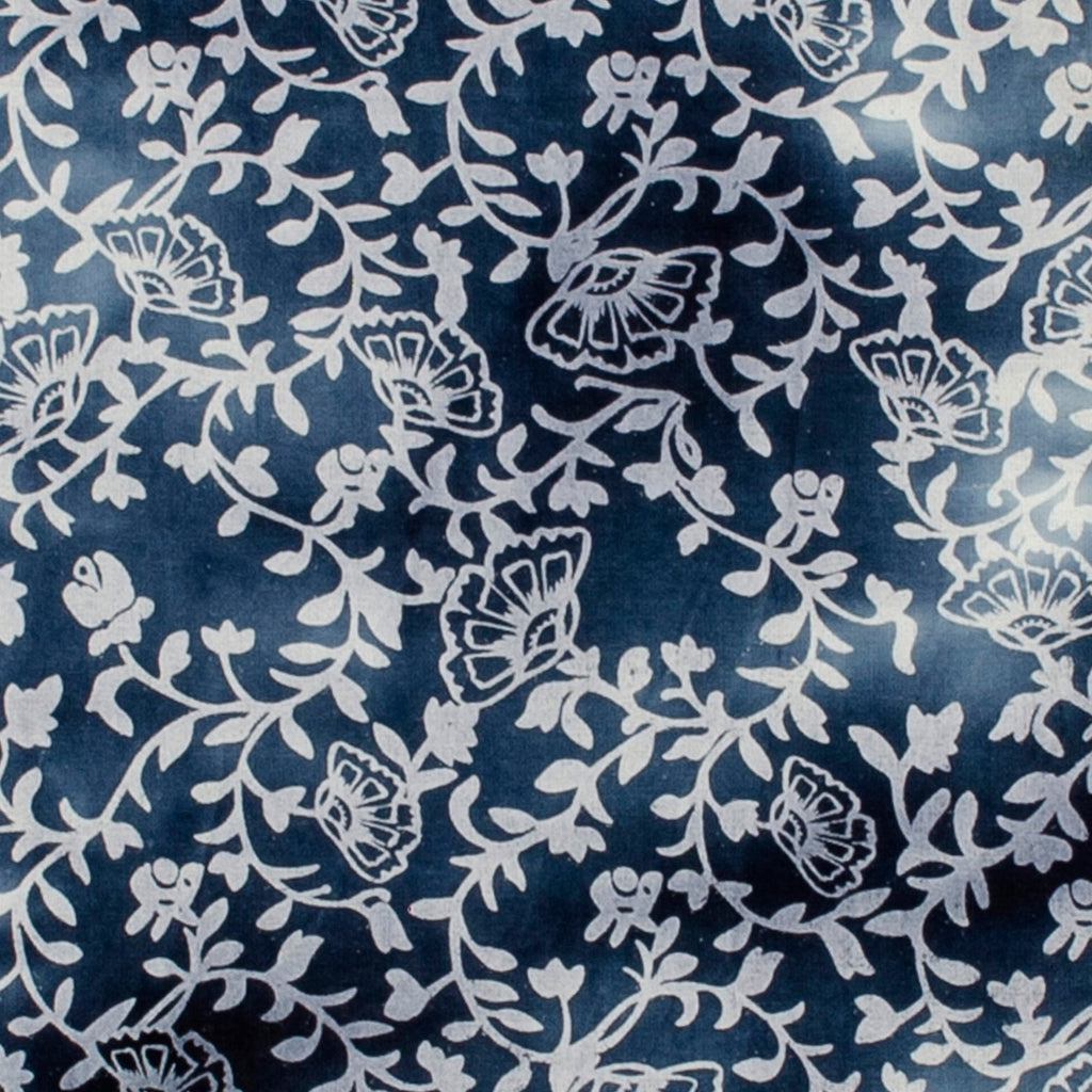 Create It 18"x21" Cotton Batik Precut Sewing & Craft Fabric Bundle, Blue 5 Piece