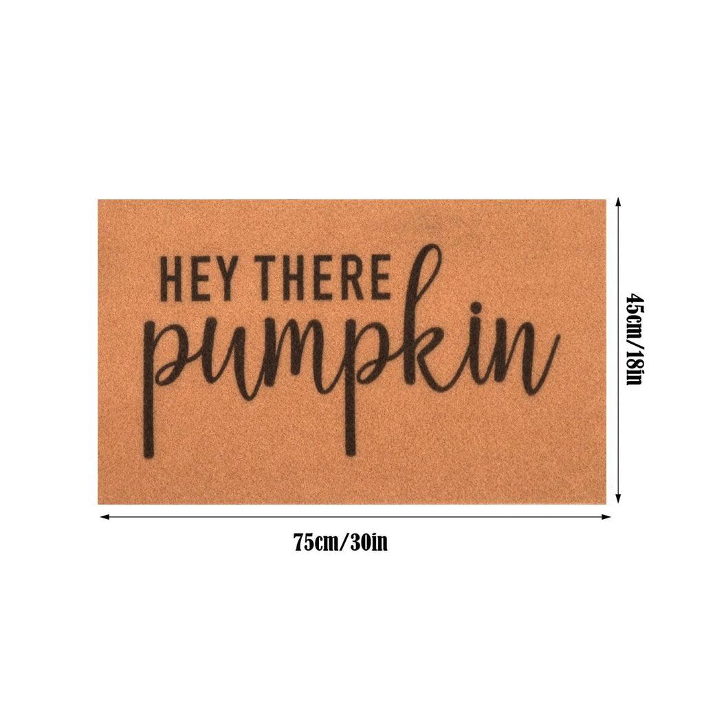 Halloween Doormat Welcome Mat for Front Door, Non- Indoor & Outdoor Rug, Water Absorbent Coir & Rubber Backing, Funny Holiday Decor for Porch, Entryway, Bathroom, Kitchen