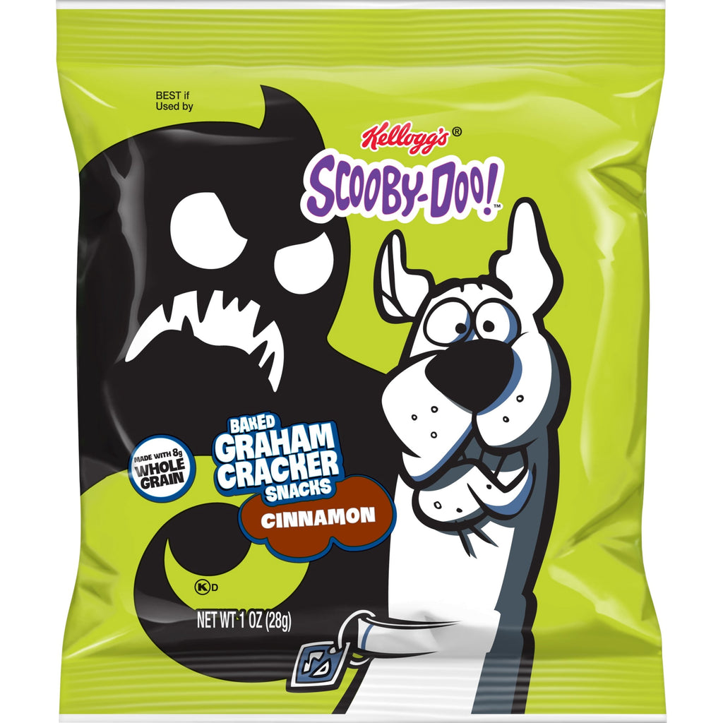 Kellogg's SCOOBY-DOO! Variety Pack Graham Snacks, Halloween Snacks, 30 Count