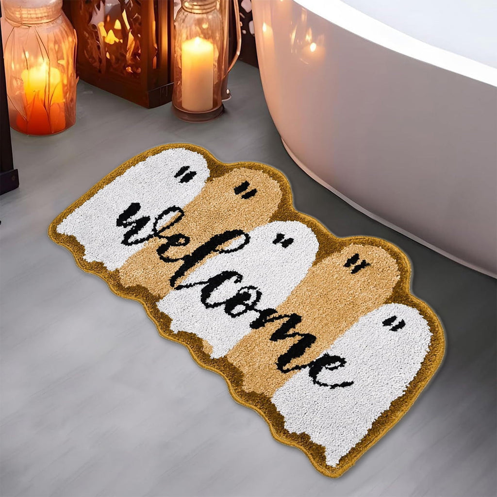 Halloween Bathroom Decor Fall Bathroom Decor Halloween Rug Kitchen Decor Bath Mat Fall Bathroom Rugs Halloween Decor Halloween Decorations Room Decor