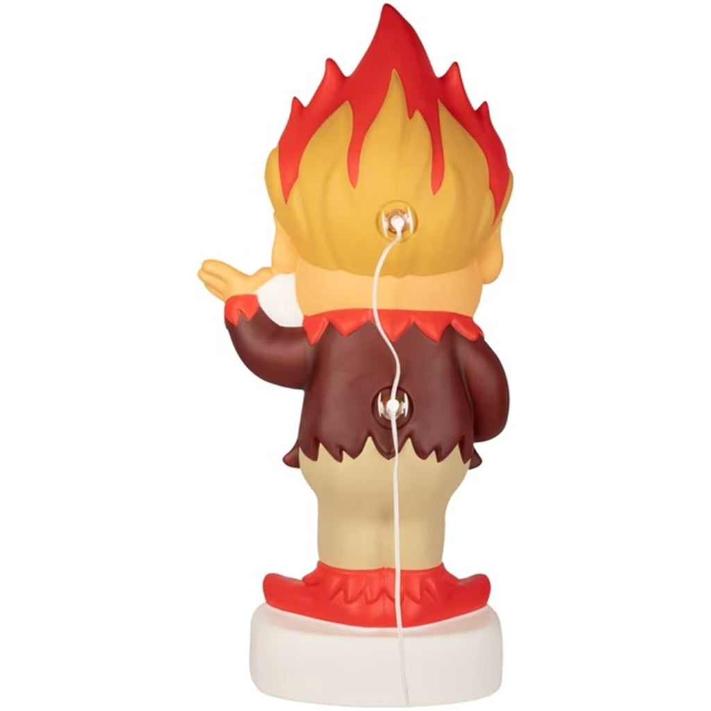 11.8" Heat and Snow Miser Light Up Figure Ornaments, Christmas Tabletop Decor LED Light, Light-Up Desktop Figurine for Home Room Christmas Decorations